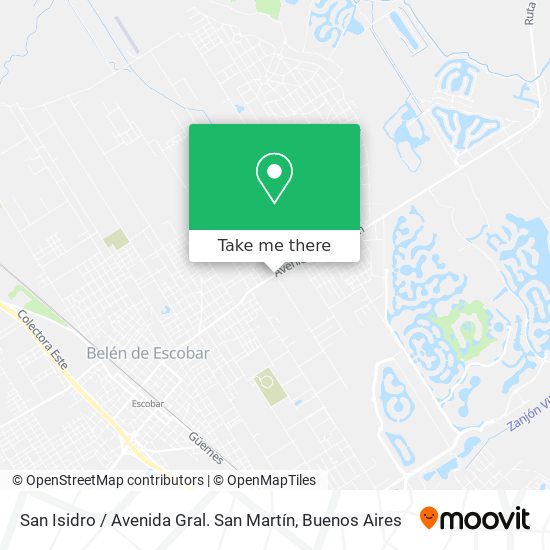 San Isidro / Avenida Gral. San Martín map