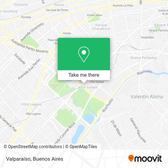 Valparaíso map