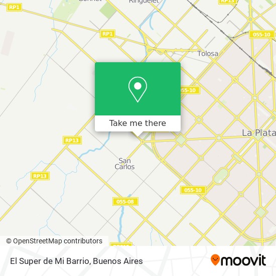 El Super de Mi Barrio map