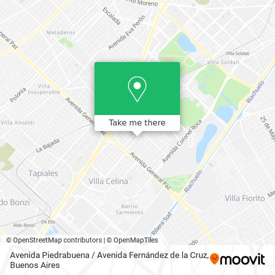 Avenida Piedrabuena / Avenida Fernández de la Cruz map