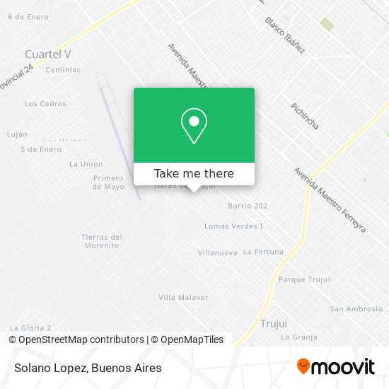 Mapa de Solano Lopez