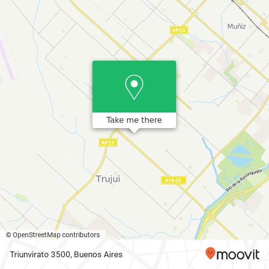 Triunvirato 3500 map