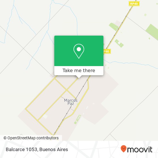 Balcarce 1053 map