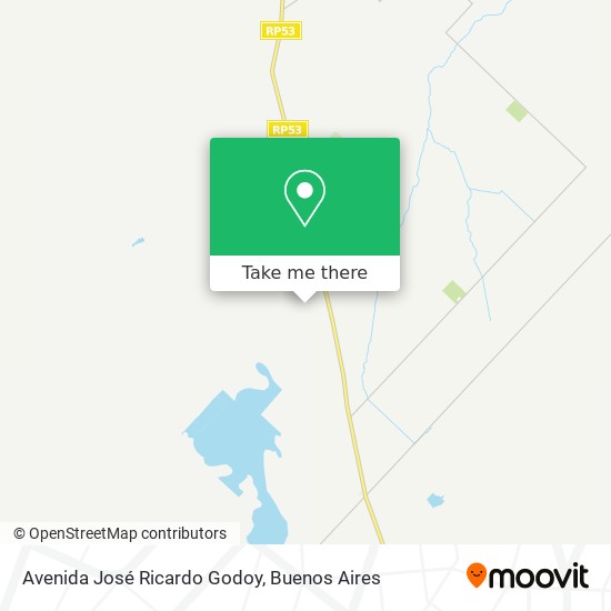 Avenida José Ricardo Godoy map