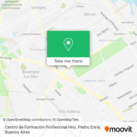 Centro de Formación Profesional Hno. Pedro Enría map