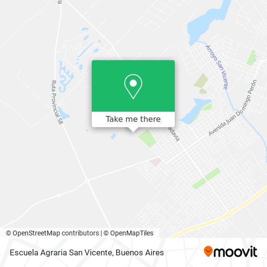 Escuela Agraria San Vicente map