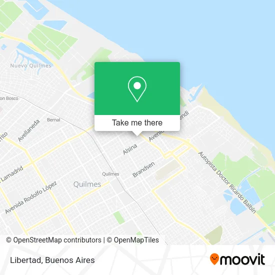 Libertad map