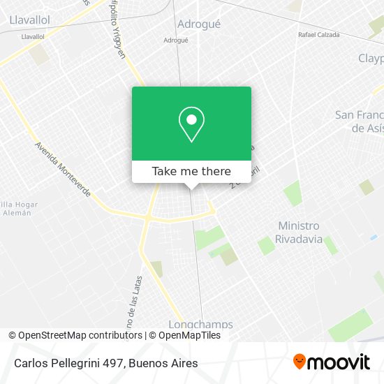 Carlos Pellegrini 497 map