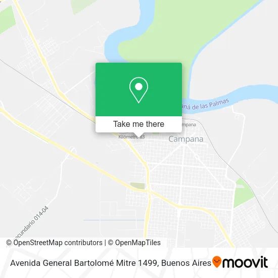 Avenida General Bartolomé Mitre 1499 map