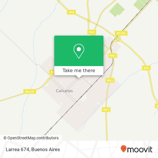 Larrea 674 map