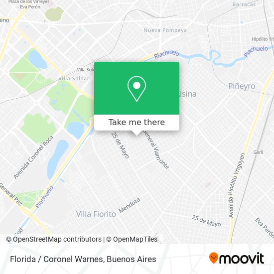 Florida / Coronel Warnes map