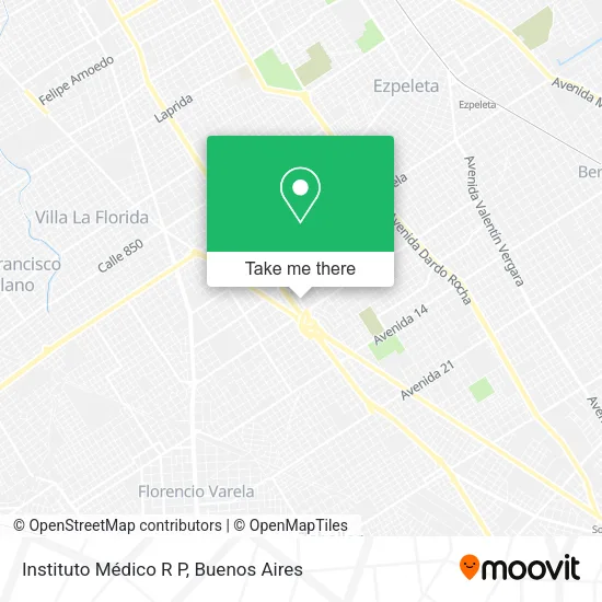 Mapa de Instituto Médico R P