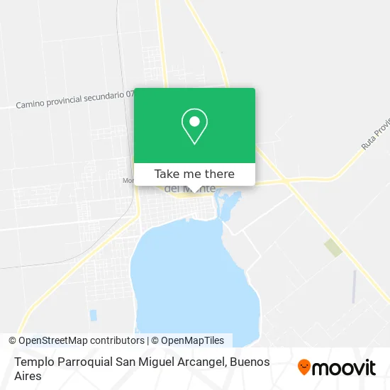 Mapa de Templo Parroquial San Miguel Arcangel