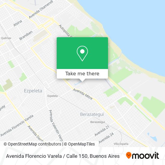 Avenida Florencio Varela / Calle 150 map