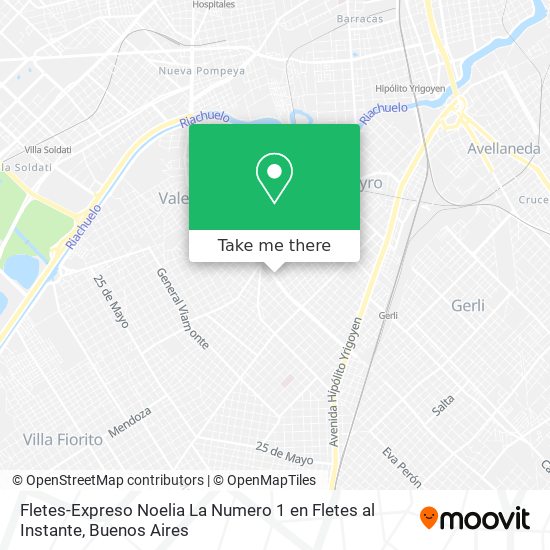 Fletes-Expreso Noelia La Numero 1 en Fletes al Instante map