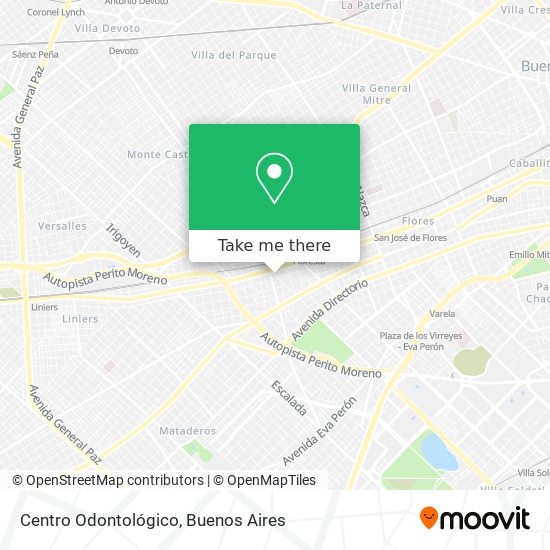 Centro Odontológico map