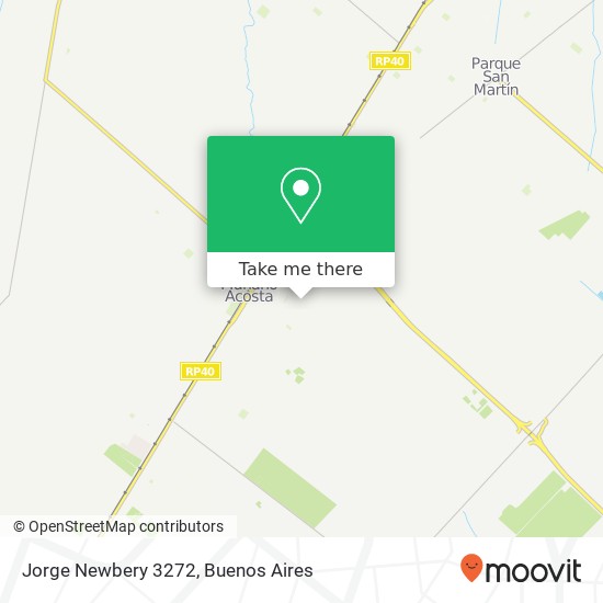 Jorge Newbery 3272 map