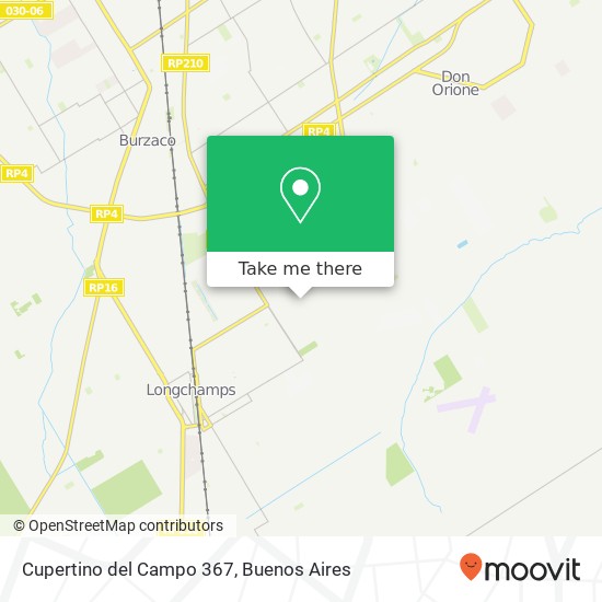 Cupertino del Campo 367 map