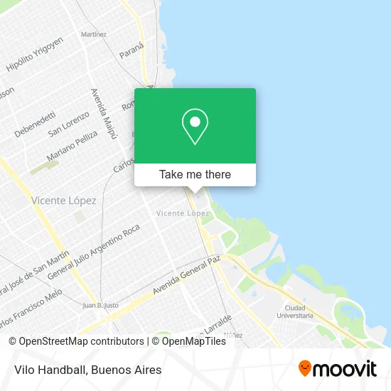 Mapa de Vilo Handball
