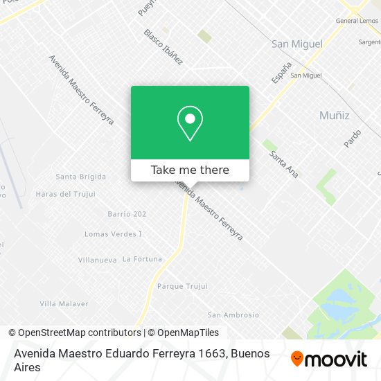 Avenida Maestro Eduardo Ferreyra 1663 map
