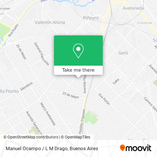 Manuel Ocampo / L M Drago map