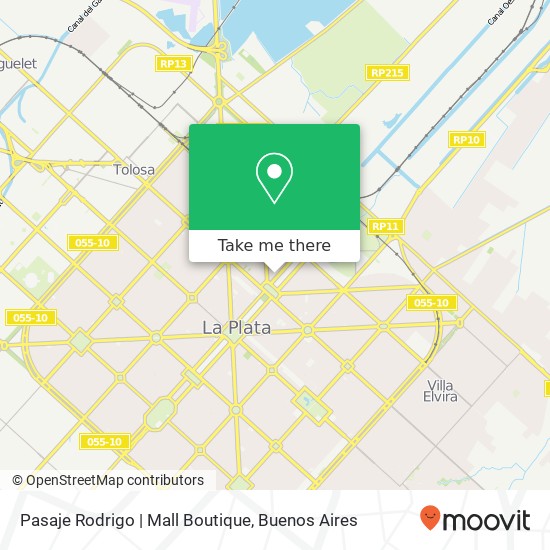 Pasaje Rodrigo | Mall Boutique map