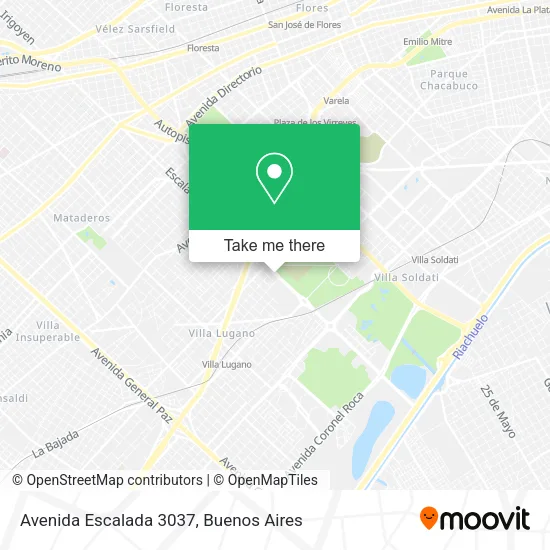 Avenida Escalada 3037 map