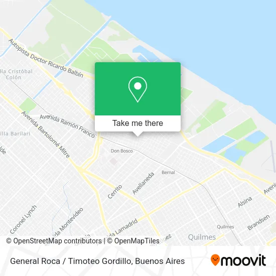 Mapa de General Roca / Timoteo Gordillo
