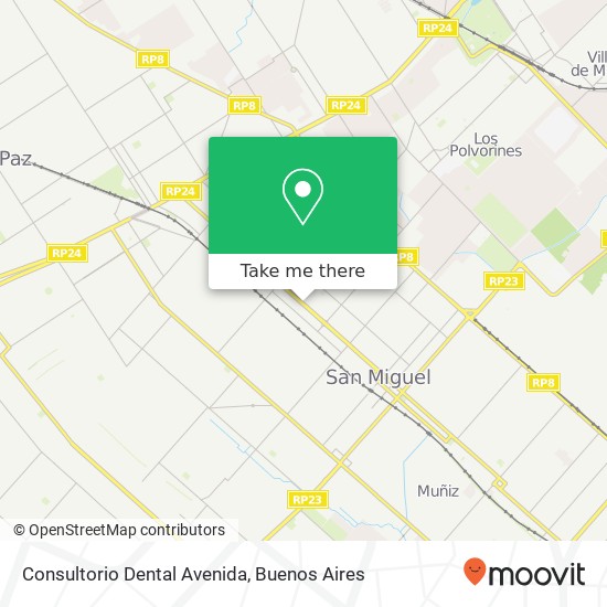 Consultorio Dental Avenida map