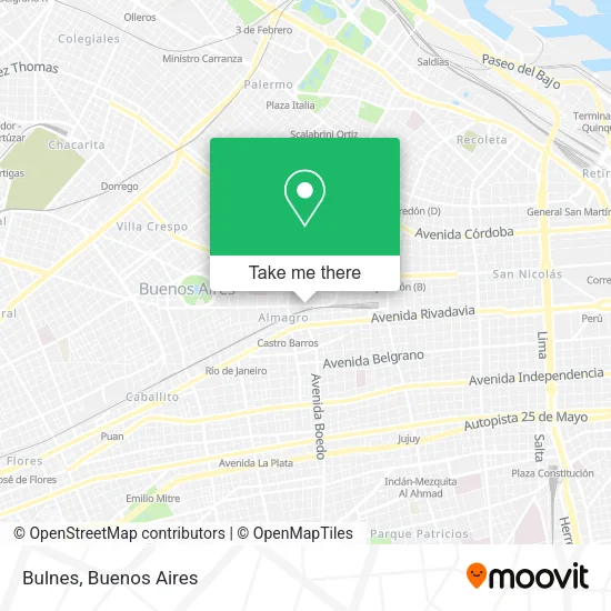 Bulnes map