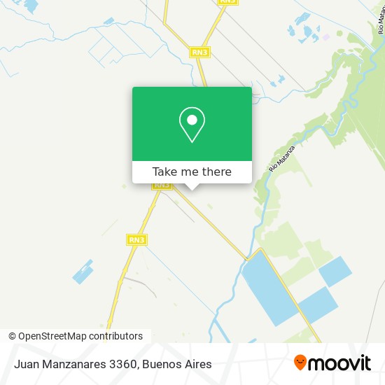 Juan Manzanares 3360 map