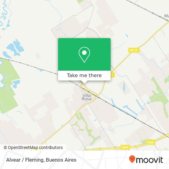 Alvear / Fleming map