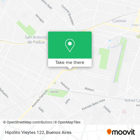 Hipólito Vieytes 122 map