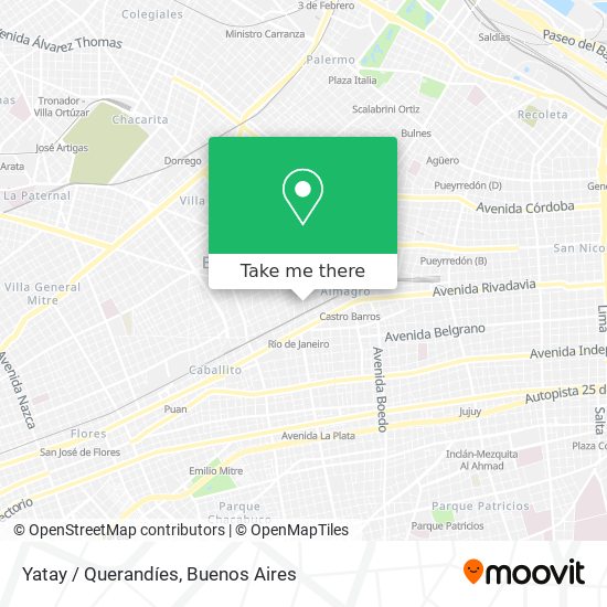 Yatay / Querandíes map