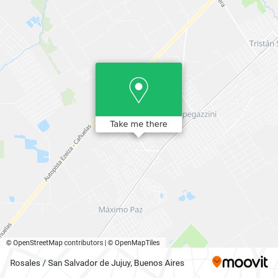 Mapa de Rosales / San Salvador de Jujuy
