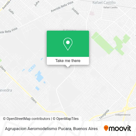 Agrupacion Aeromodelismo Pucara map