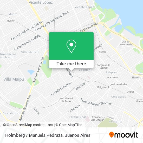 Mapa de Holmberg / Manuela Pedraza