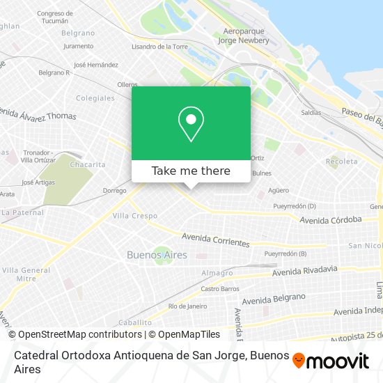 Mapa de Catedral Ortodoxa Antioquena de San Jorge