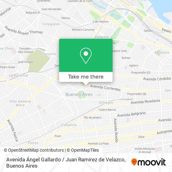 Avenida Ángel Gallardo / Juan Ramírez de Velazco map