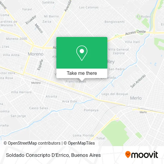 Mapa de Soldado Conscripto D'Errico