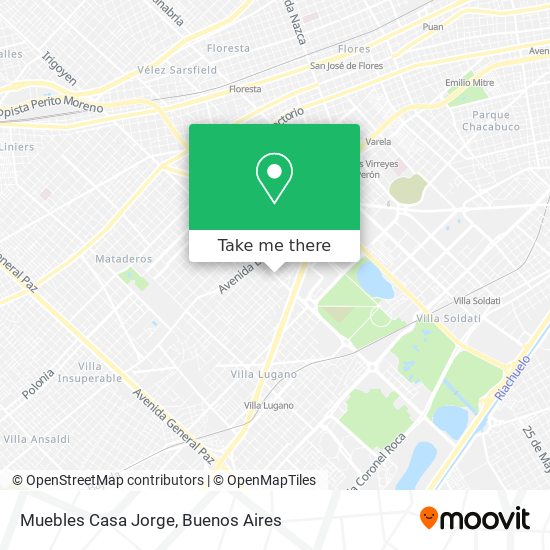 Mapa de Muebles Casa Jorge