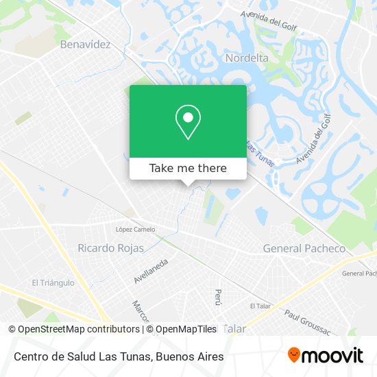 Centro de Salud Las Tunas map