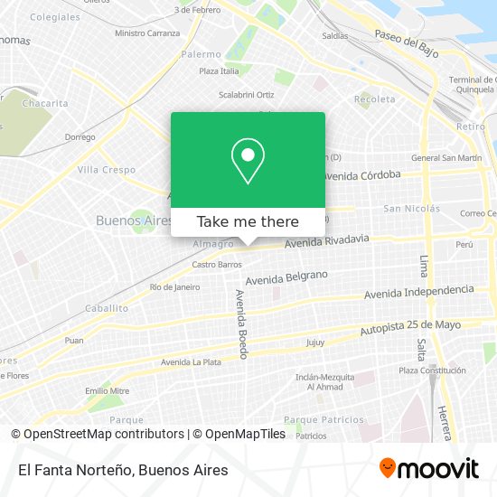El Fanta Norteño map