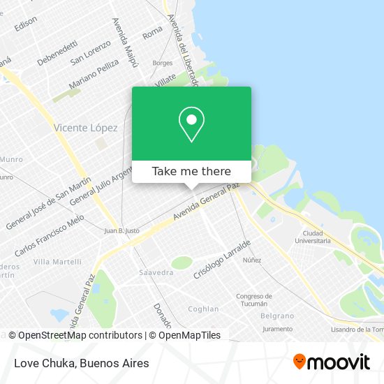 Mapa de Love Chuka