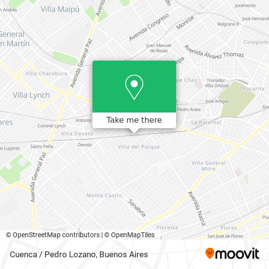 Mapa de Cuenca / Pedro Lozano