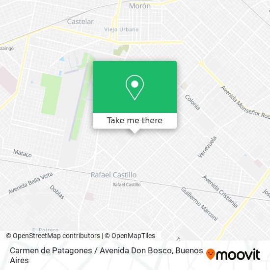 Carmen de Patagones / Avenida Don Bosco map