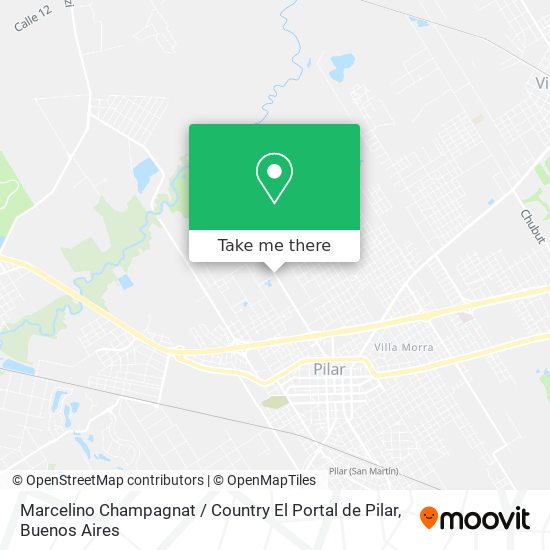 Marcelino Champagnat / Country El Portal de Pilar map