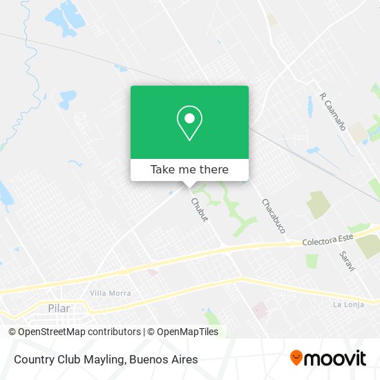 Country Club Mayling map