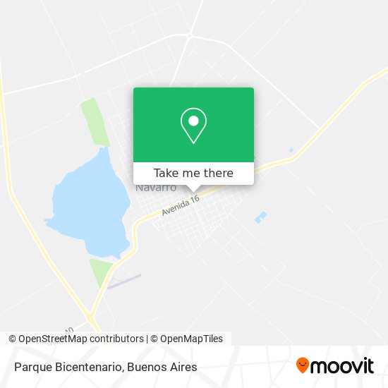 Parque Bicentenario map