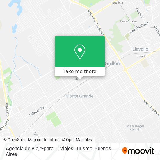 Agencia de Viaje-para Ti Viajes Turismo map